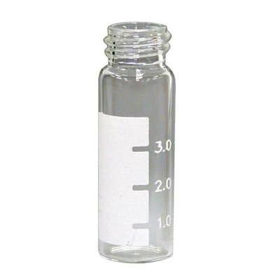 Chromatography Research Supplies 4.0 mL Clear Screw Graduated Vial (100/pk)